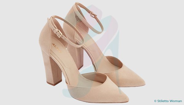 ALDO - Nicholes Nude Block Heels