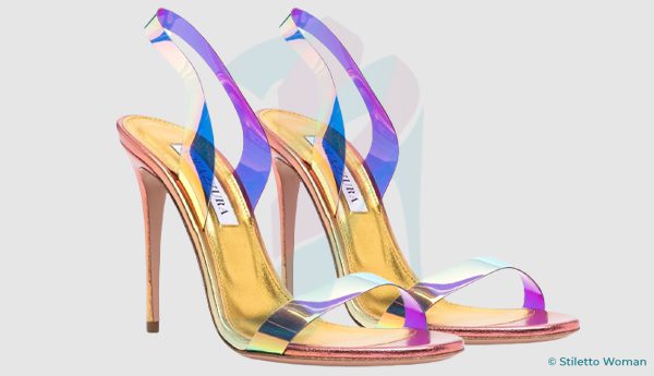 Aquazzura - Nude Plexi Sandal