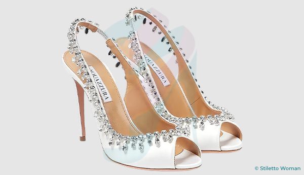 Aquazzura - Temptation Crystal Sandal