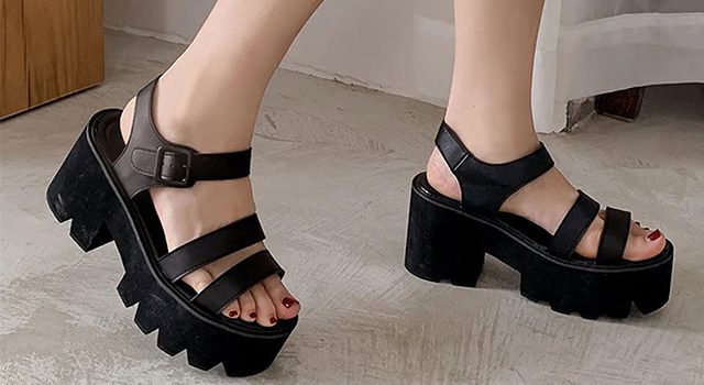 The 15 Best Black Chunky Platform Heels To Have In [year]