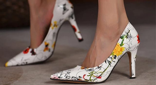 The 15 Best Floral Heels In [year] - Elegant Floral Wedding Heels!