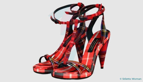 Burberry - Tartan Wool Sandals