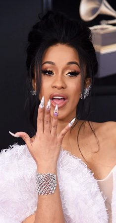 Cardi B Stiletto Nails - view 1