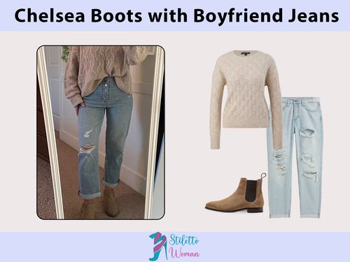 Chelsea Boots with Boyfriend Jeans