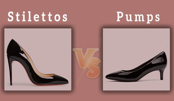 Difference between Pumps and Stilettos