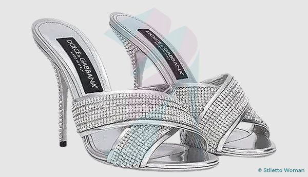 Dolce & Gabbana - Keira Crystal Embellished Sandal