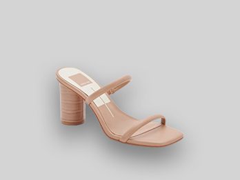 Dolce Vita Noles Nude Heeled Sandal