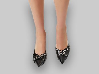 Forever21 Pointed Faux Leather Pumps