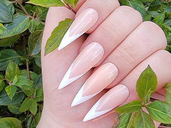 French Stiletto Nails Tips