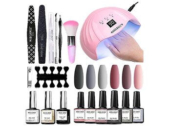 Gel Nail Kit with UV Light