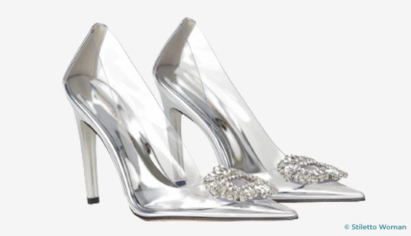 Good American - Cindy Jeweled Pumps