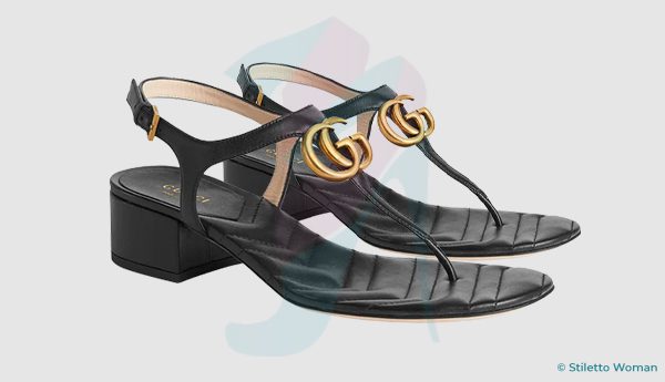 Gucci - GG Logo Sandal