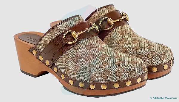 Gucci - Studded Horsebit Clog