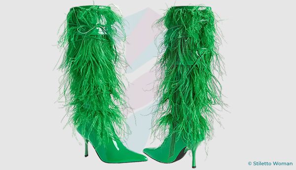 Jeffrey Campbell - Shake-Ya Feather Boot