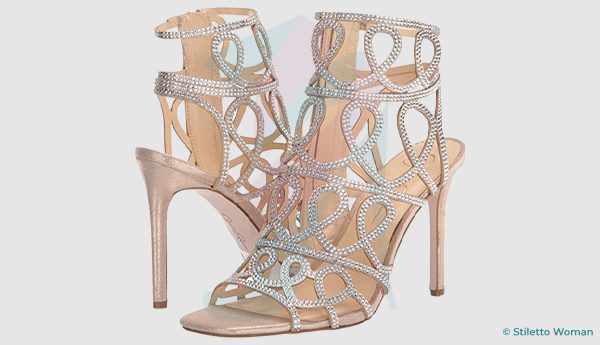 Jessica Simpson – Opalite Cage Stiletto Heels