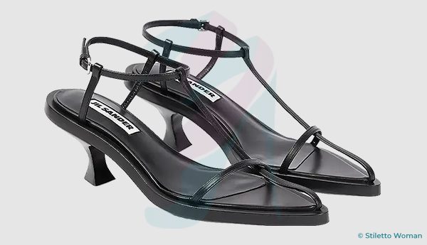 Jil Sander - Kitten Heel Sandal