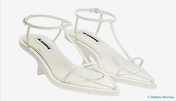 Jil Sander - T-Strap Heel