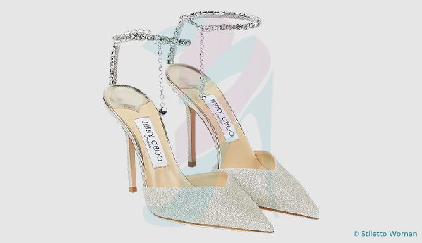 Jimmy Choo - Saeda Crystal Pump