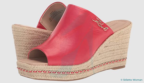 Karl Lagerfeld Paris - Espadrille Wedge Sandals