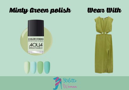 Light mint green