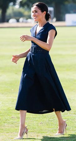 Meghan Markle wearing Ted Baker heels