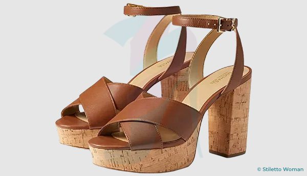 Michael Kors - Odette Platform Cork Heels