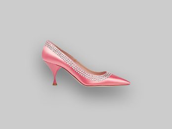 Miu Miu Crystal Embellished Pumps