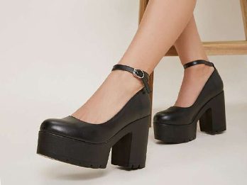 The Modern And Classy Chunky Heel Pumps 