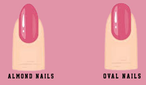 Oval vs Almond Nails