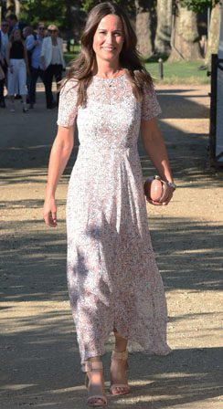 Pippa Middleton wearing Ted Baker heels