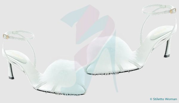 Saint Laurent - Pompom Sandal