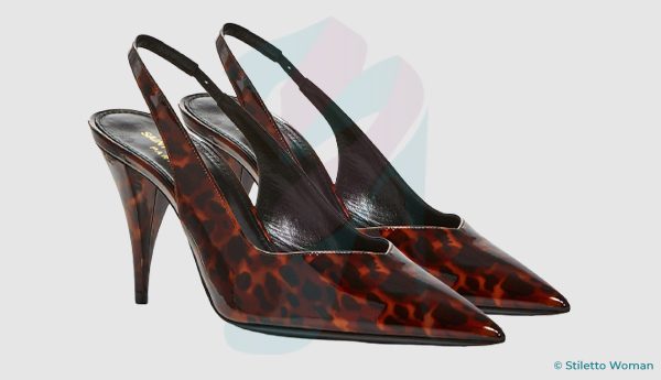 Saint Laurent - KIKI Slingback Heels