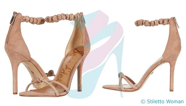 Sam Edelman Aria - almond color ankle heel