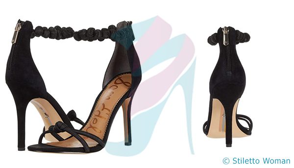 Sam Edelman Aria - black color ankle heel