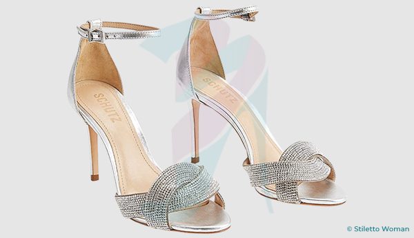 Schutz - Jolita Crystal Embellished Sandals