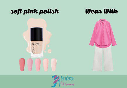 Soft pink or blush tones