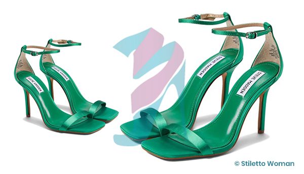 steve-madden-heeled-sandal-green-satin