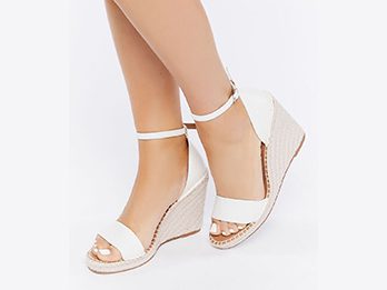 Strappy Espadrille Wedges