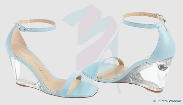 Stuart Weitzman - Lucite Wedge