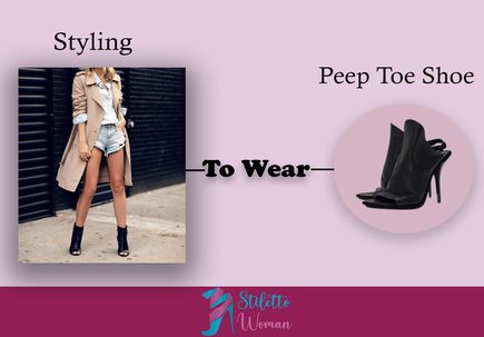 Peep-toe Boots 