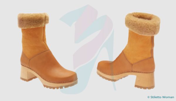 Swedish Hasbeens -  Shearling Lined Boot