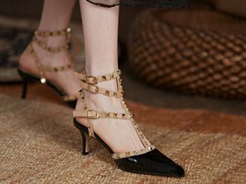 The Dramatic Gladiator or Ankle Tie Look