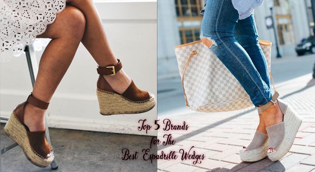 Top 5 Brands For Buying Best Espadrille Wedges