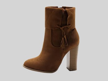 Trendy Suede Winter High Heels