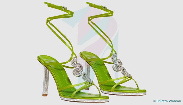 Valentino Garavani - Divine Crystal Sandal