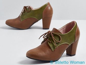 Vintage Style Oxford Heels