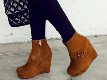 Winter Galore – Wedge Heels Boots