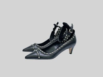 Zara Studded Court Shoes